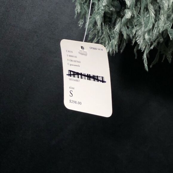 Free People Camilla Sequin Embellished Feather Jacket Guacamole $298 Sz Small - Picture 10 of 10